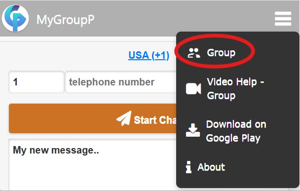 MyGroupP Screenshot 2